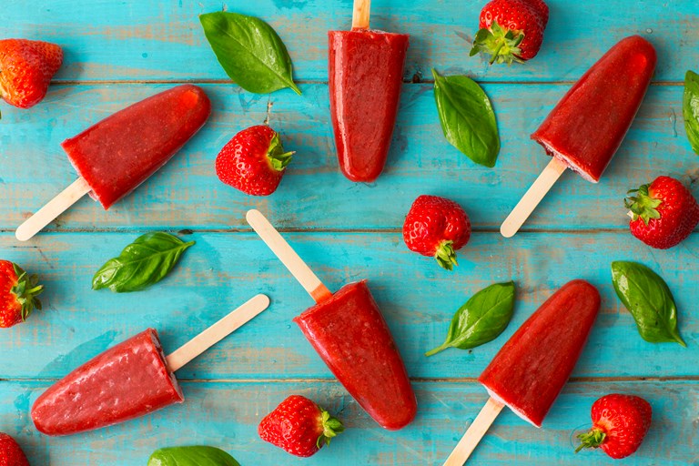 Strawberry Margarita Ice Lolly Recipe Great British Chefs