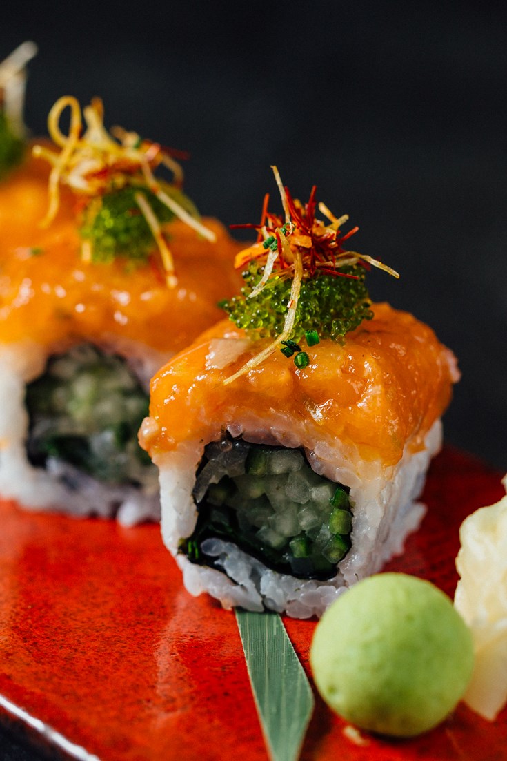 Salmon Uramaki Recipe Great British Chefs