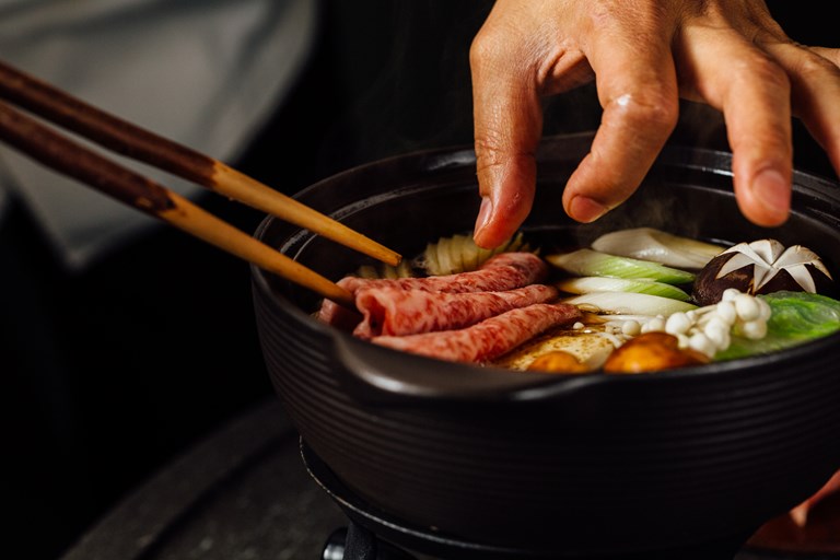 Wagyu Beef Sukiyaki Recipe Great British Chefs