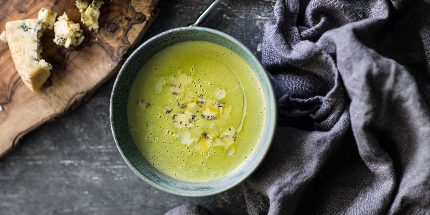 Broccoli and Stilton Soup Recipe - Great British Chefs