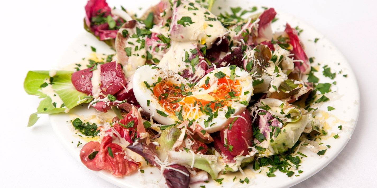 Beetroot Salad Recipe with Soft Boiled Eggs Great British Chefs