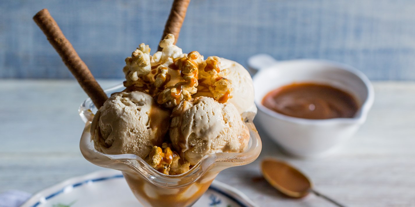 Salted Caramel Ice Cream Sundae Recipe - Great British Chefs