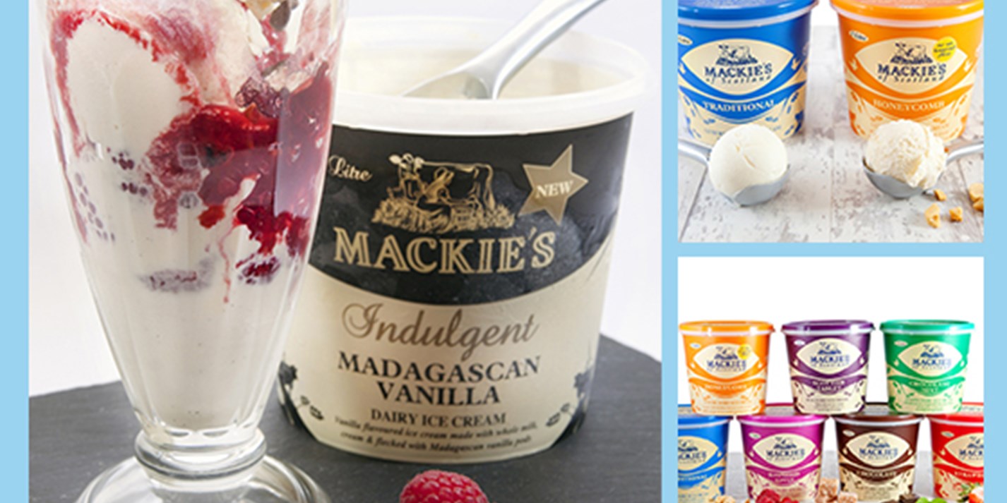 Win a year's supply of Mackie's luxury ice cream Great British Chefs