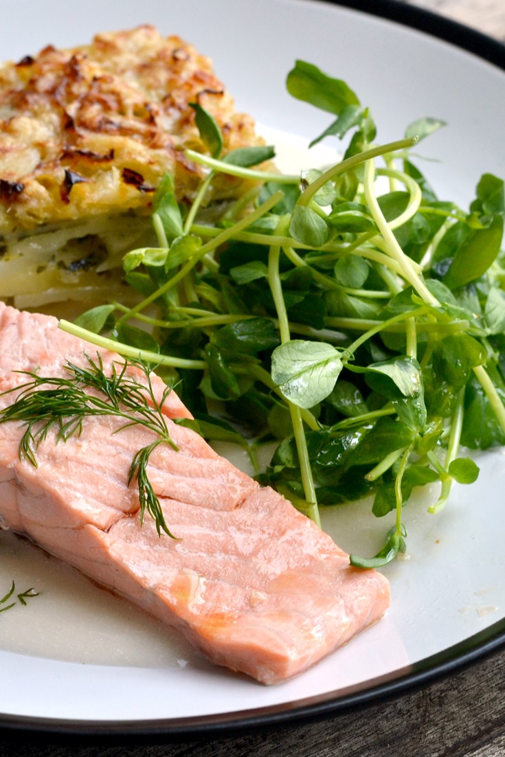 Poached Salmon Fillet Recipe - Great British Chefs
