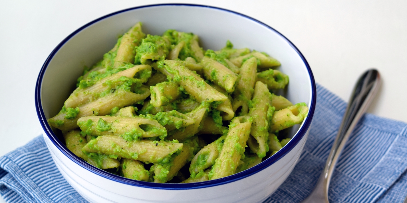 Pea Pesto Recipe with Penne Great British Chefs