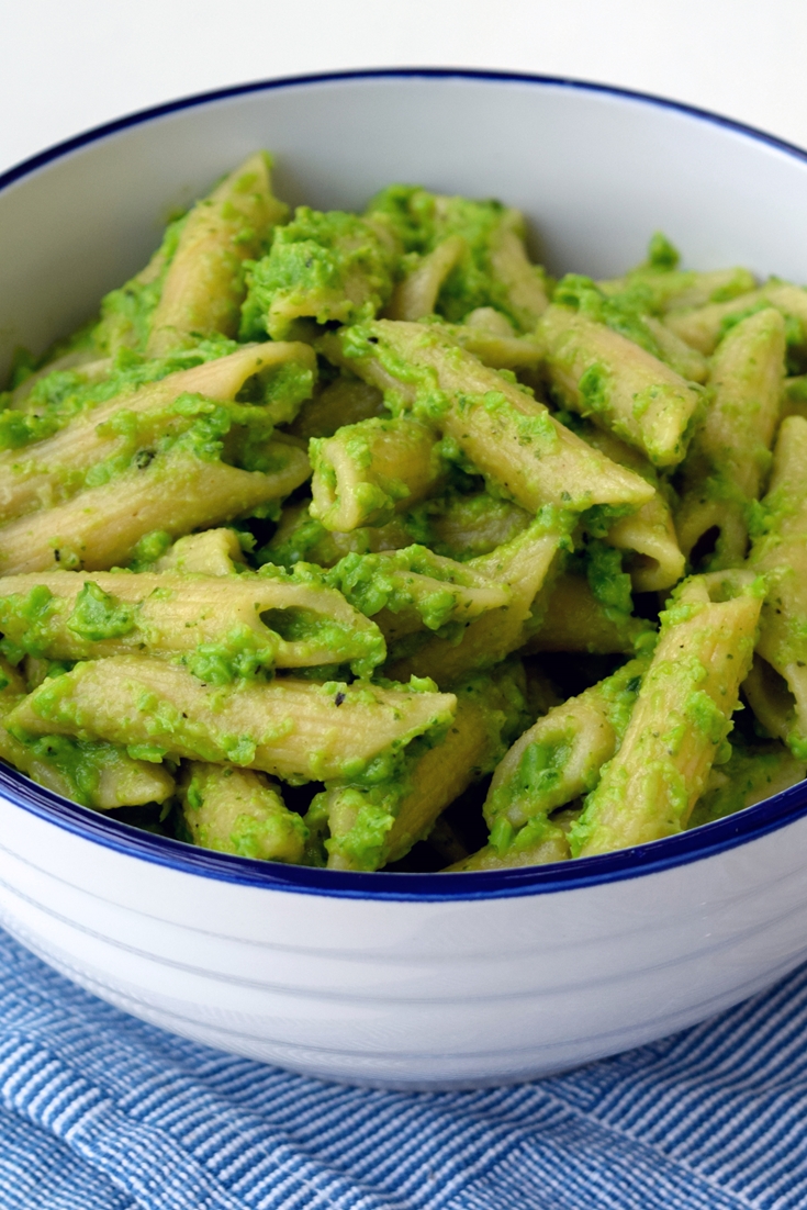 Pea Pesto Recipe With Penne Great British Chefs 