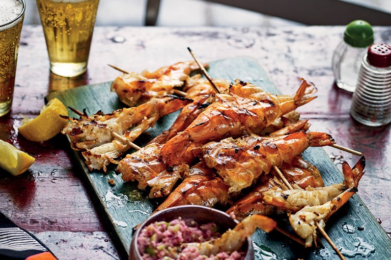 prawns barbeque recipe