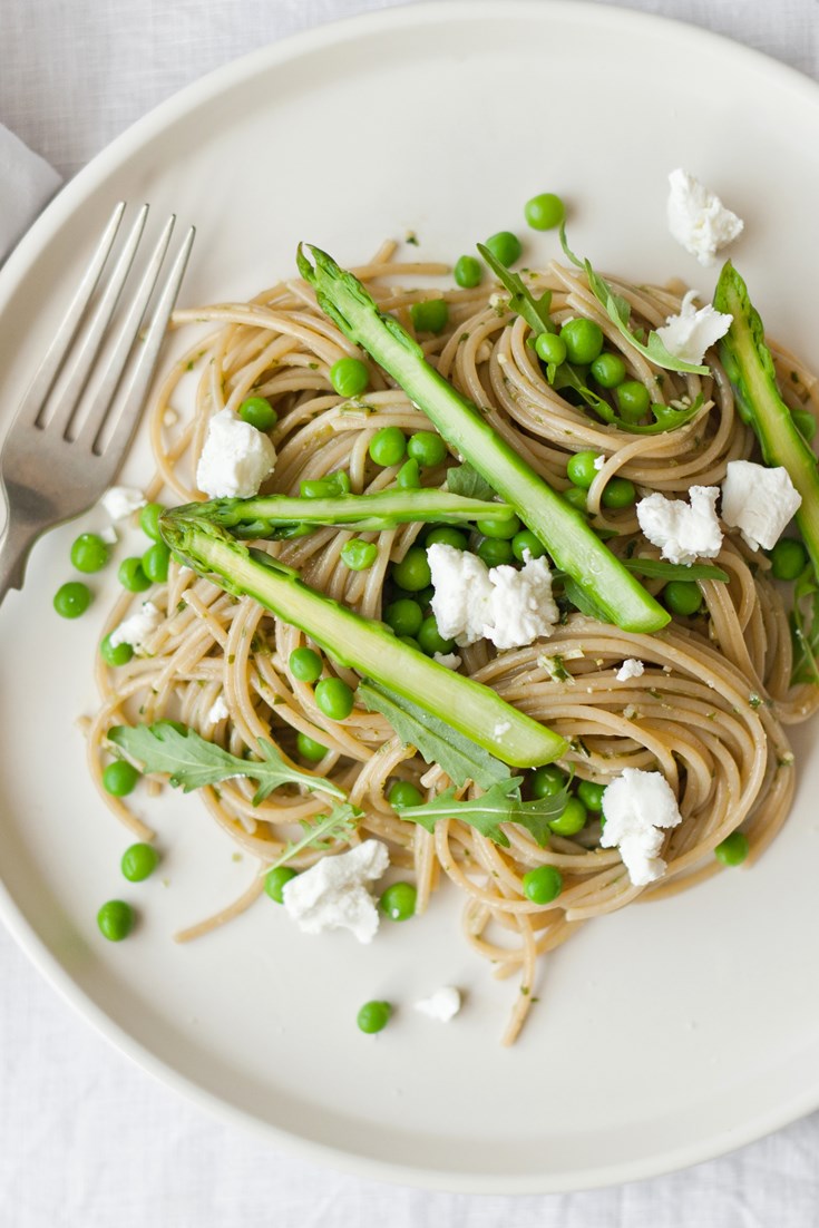 Asparagus Spaghetti Recipe Great British Chefs