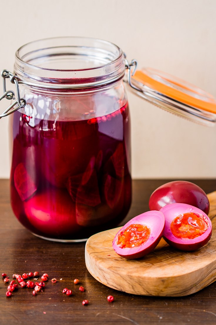 Beetroot Pickled Eggs Recipe Great British Chefs