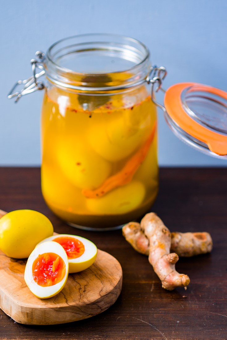 Curried Pickled Eggs Recipe Great British Chefs