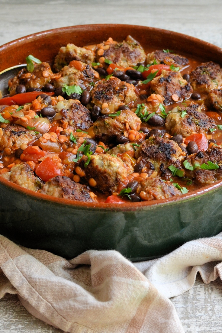 Lamb Meatballs Recipe with Feijoada Sauce - Great British Chefs