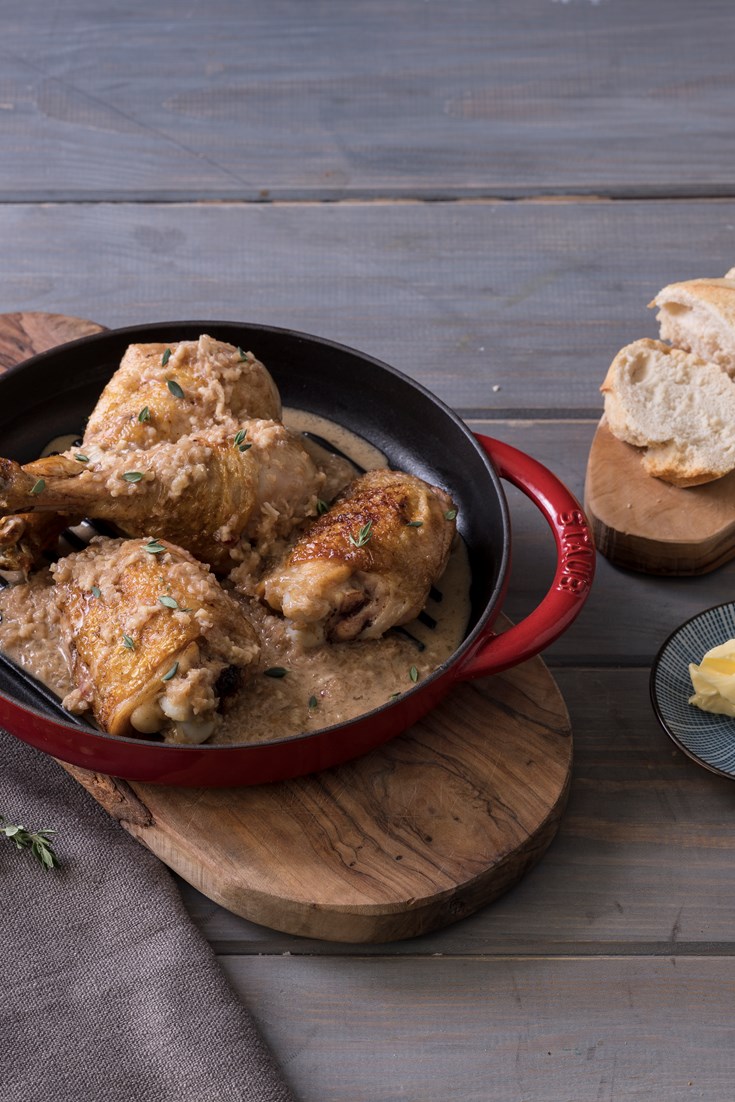 Chicken with Vinegar Sauce Recipe Great British Chefs