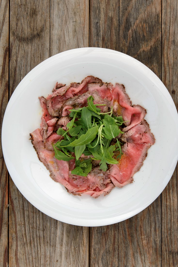 MustardMarinated Beef Topside Recipe Great Italian Chefs