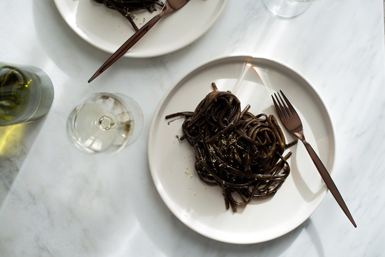 Squid Ink Linguine Recipe Great Italian Chefs
