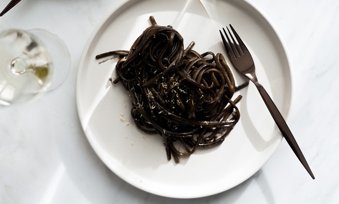 Squid Ink Linguine Recipe - Great Italian Chefs