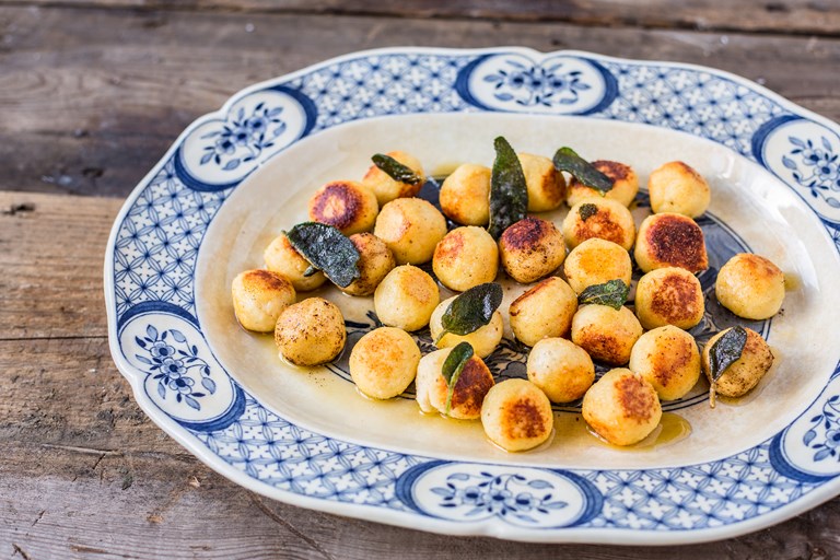Gnudi Recipe with Sage and Brown Butter Great Italian Chefs