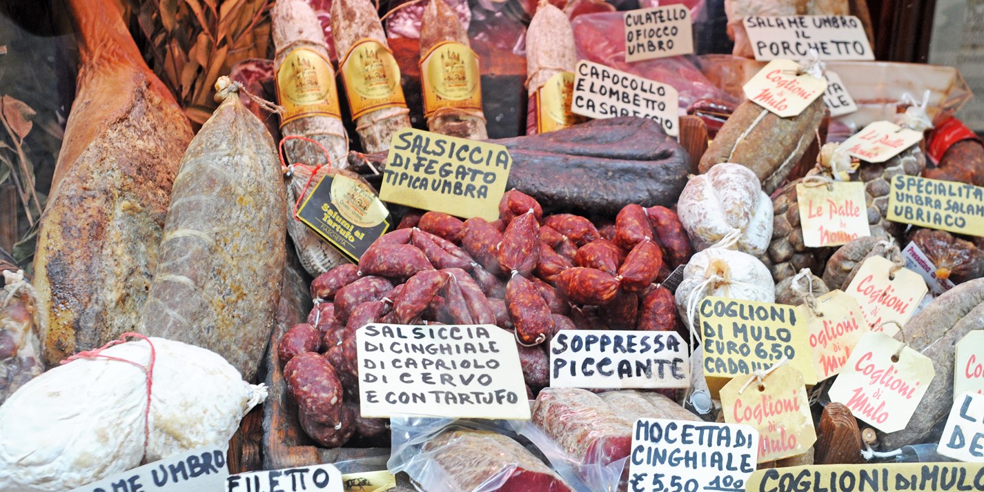 The Cured Meats of Umbria Great Italian Chefs