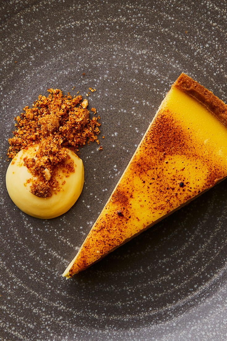 Passion Fruit Tart Recipe with Praline Crumb - Great British Chefs