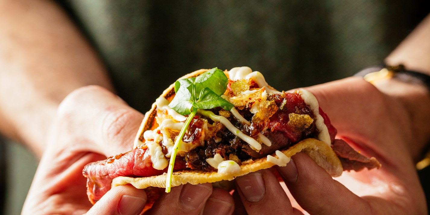 Beef Topside Taco Recipe Great British Chefs