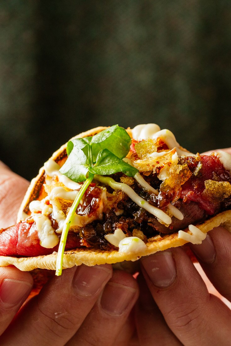 Beef Topside Taco Recipe Great British Chefs
