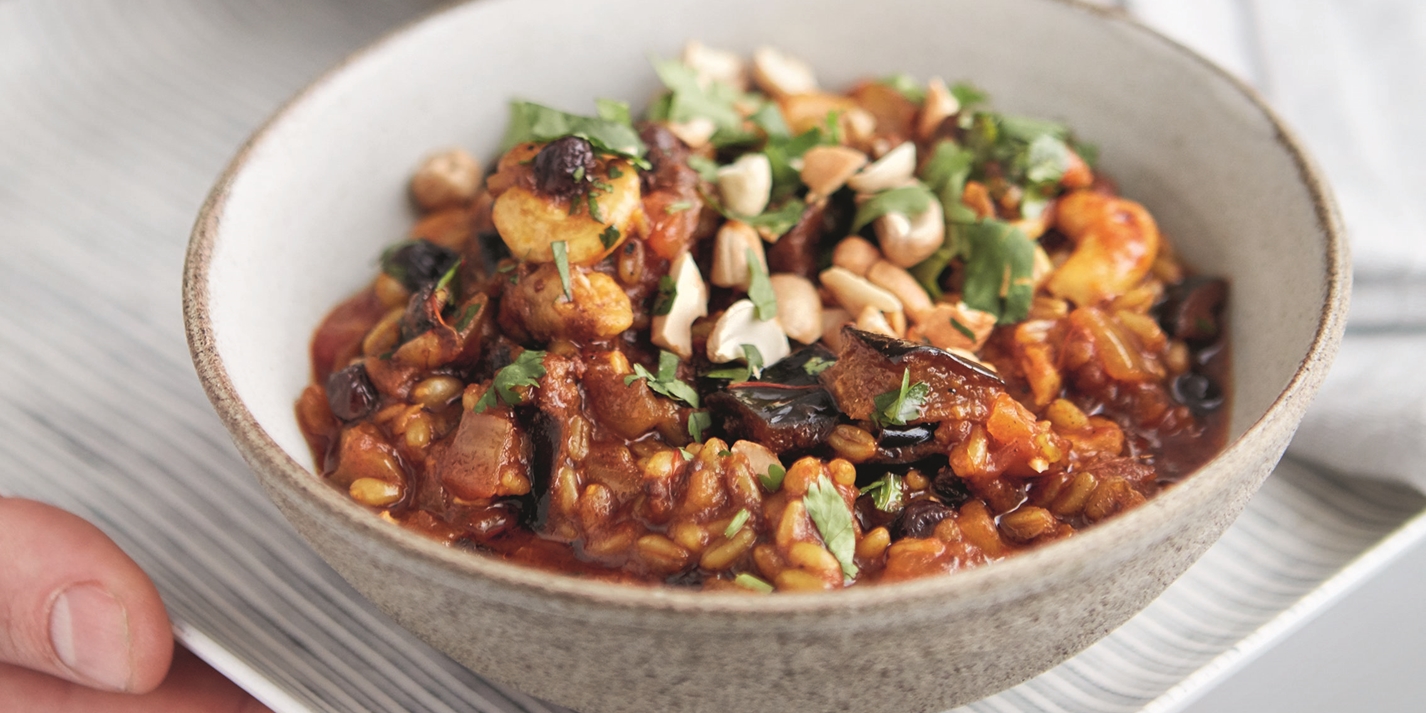 Vegan Aubergine Tagine Recipe Great British Chefs