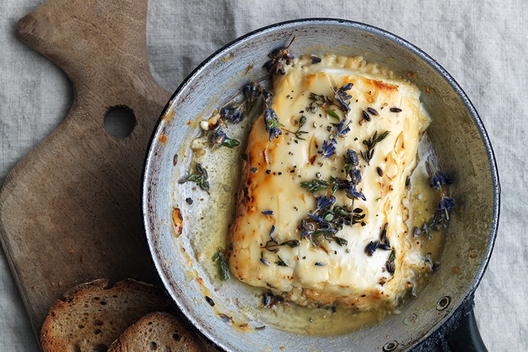 HoneyBaked Feta Recipe Great British Chefs