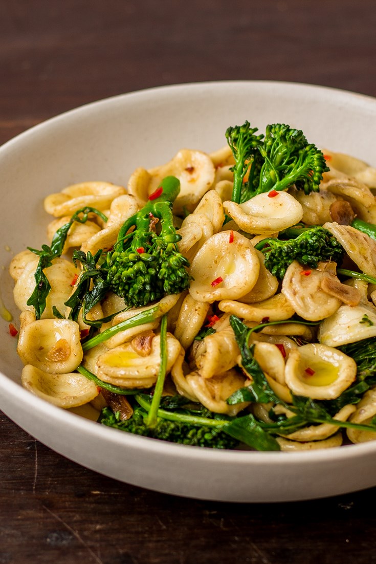 Orecchiette con Cime di Rapa Recipe - Great Italian Chefs