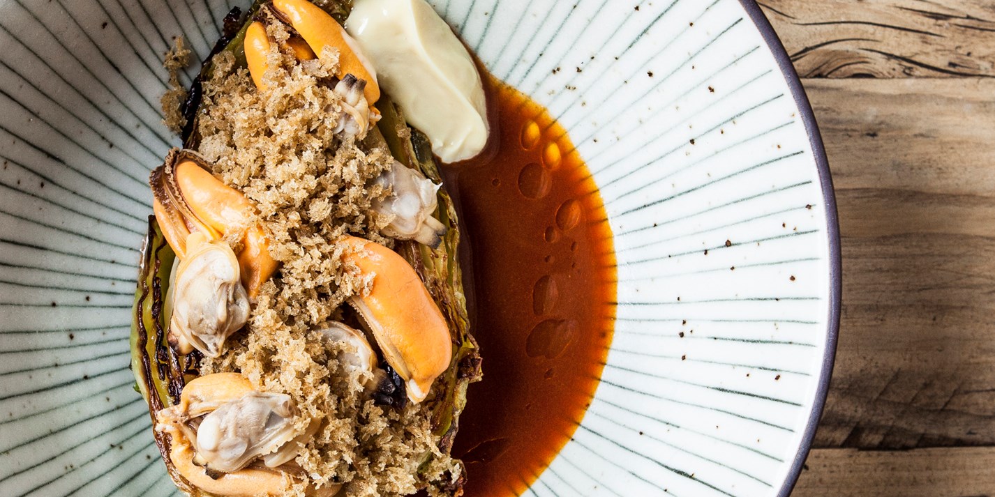 PanRoasted Hispi Cabbage Recipe Great British Chefs