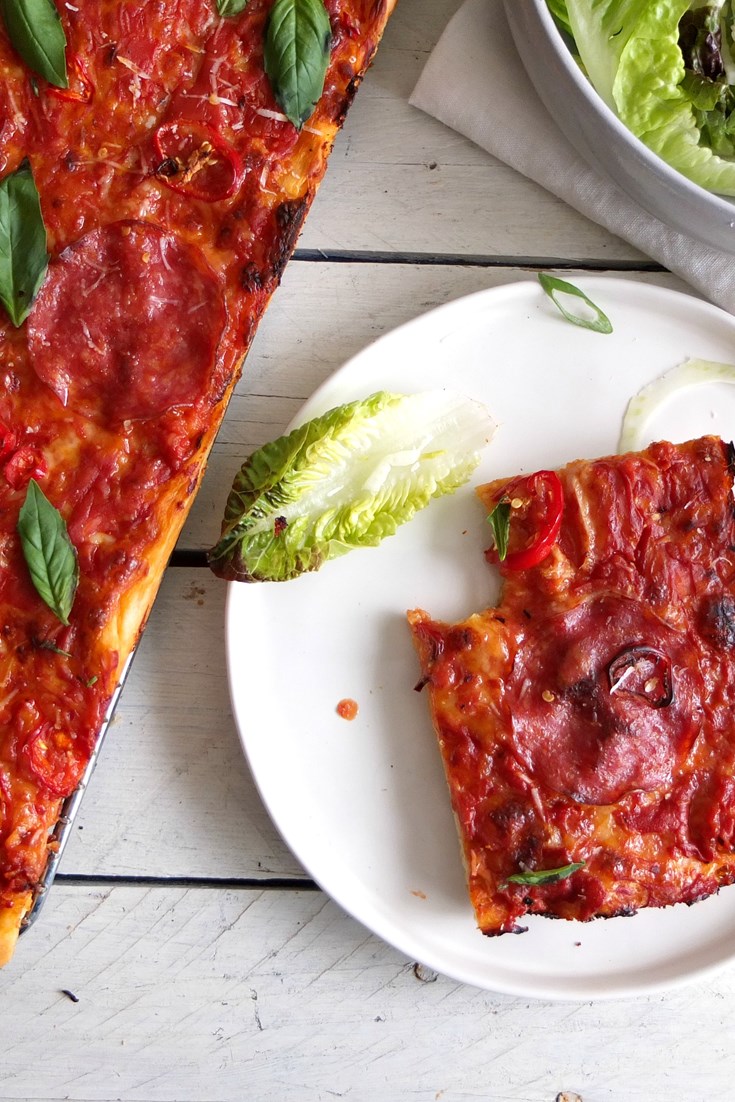 SicilianStyle Pizza Recipe Great British Chefs