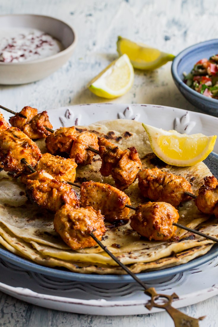 TahiniMarinated Chicken Recipe with Tabbouleh Great