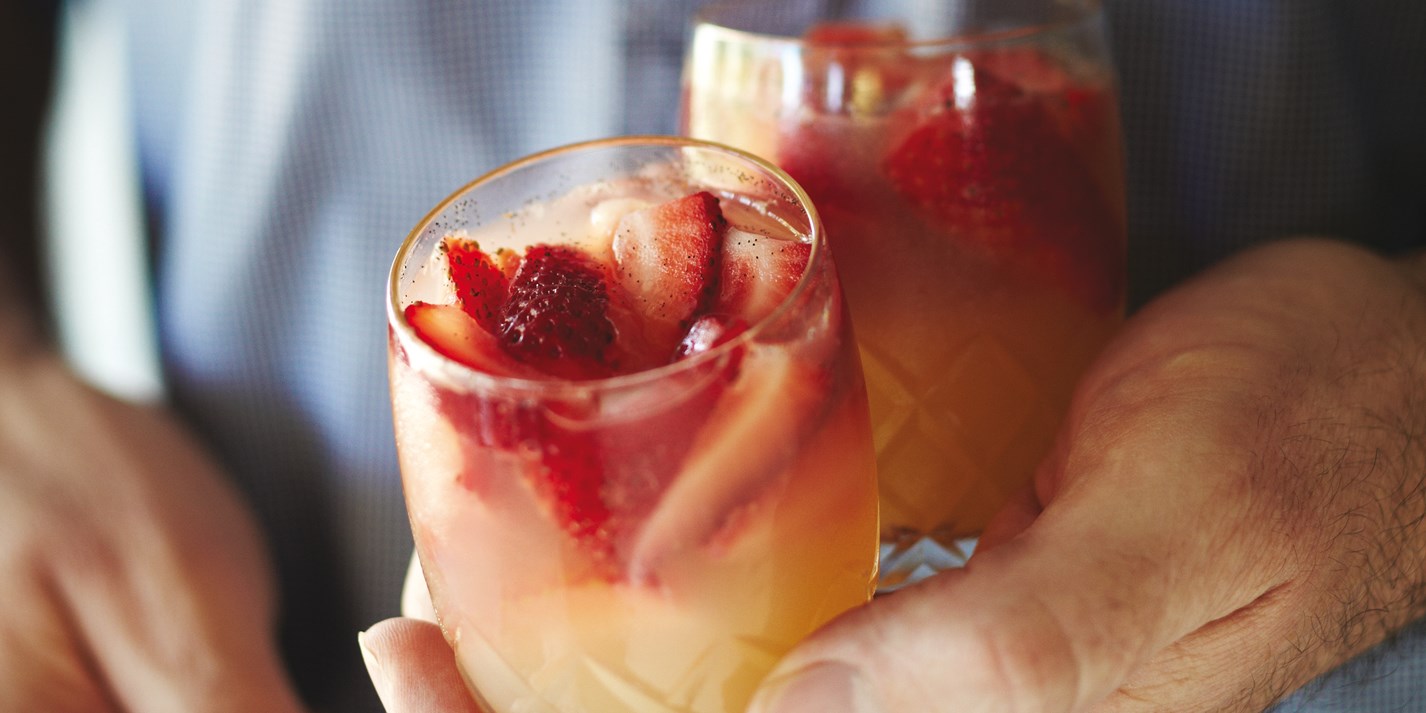 Strawberry and Ginger Beer Jelly Recipe Great British Chefs