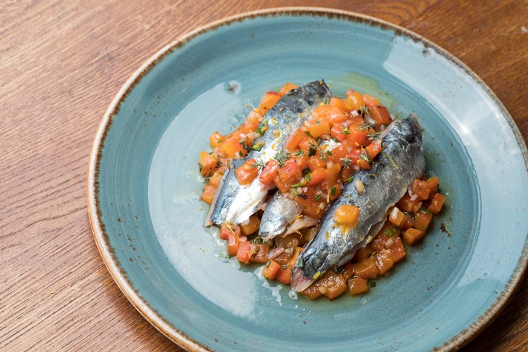 LemonMarinated Sardines Recipe Great British Chefs