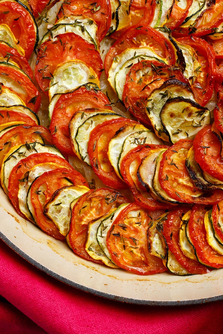 Courgette And Tomato Gratin Recipe Great British Chefs