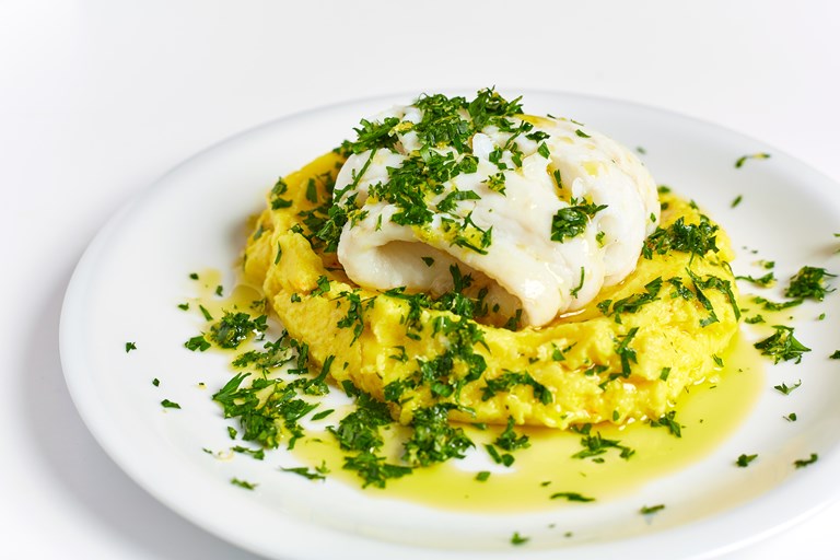 Steamed Haddock Recipe with Saffron Mash Great British Chefs
