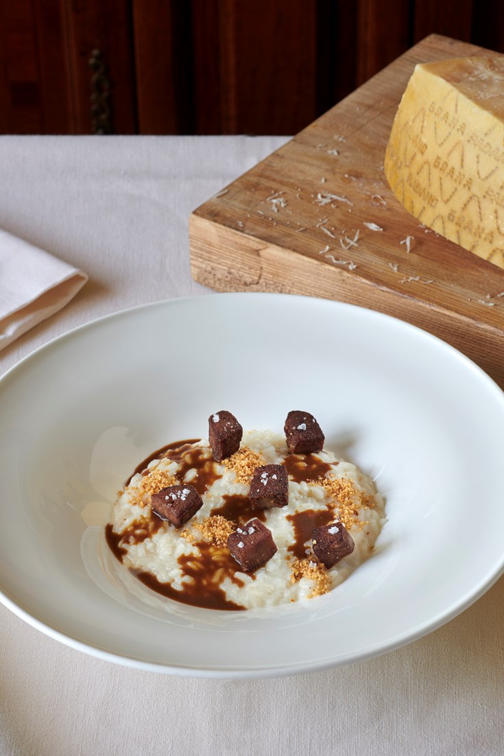 Veal Tongue Risotto Recipe Great Italian Chefs