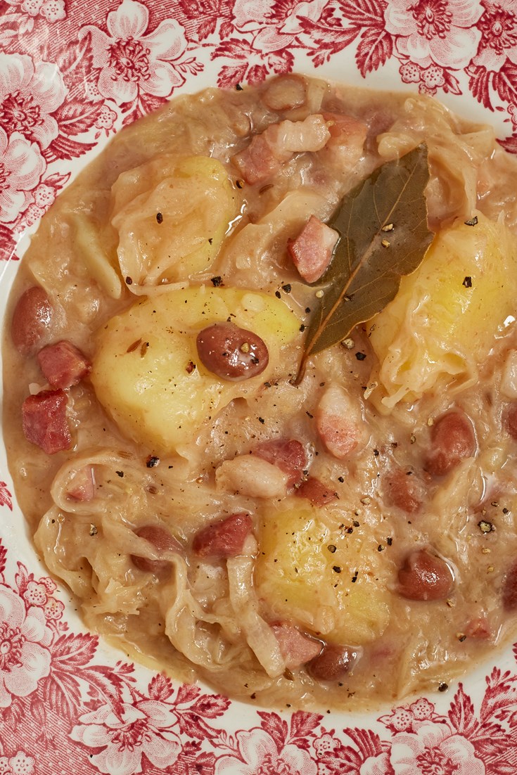 Jota Sauerkraut and Bean Stew Recipe Great Italian Chefs