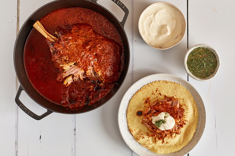 SlowCooked Curried Lamb Shoulder Recipe Great British Chefs