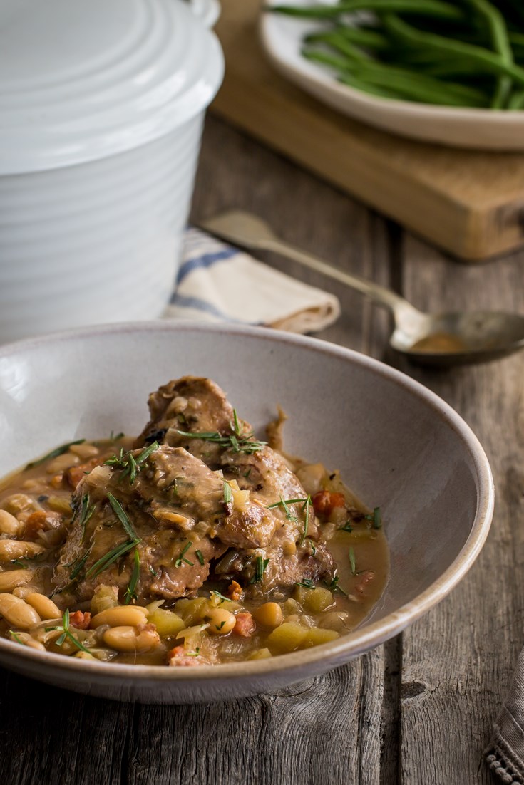 Rabbit Casserole Recipe with Cider and Tarragon Great British Chefs