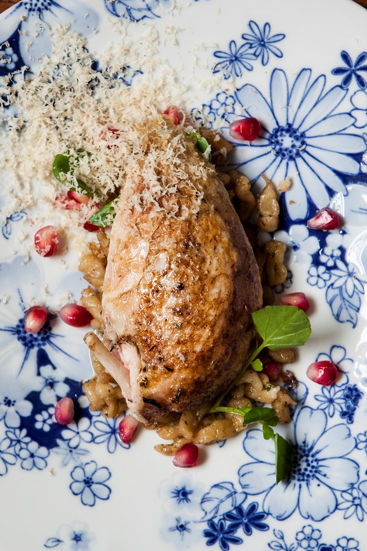 Roasted Partridge Recipe with Spätzle Great British Chefs