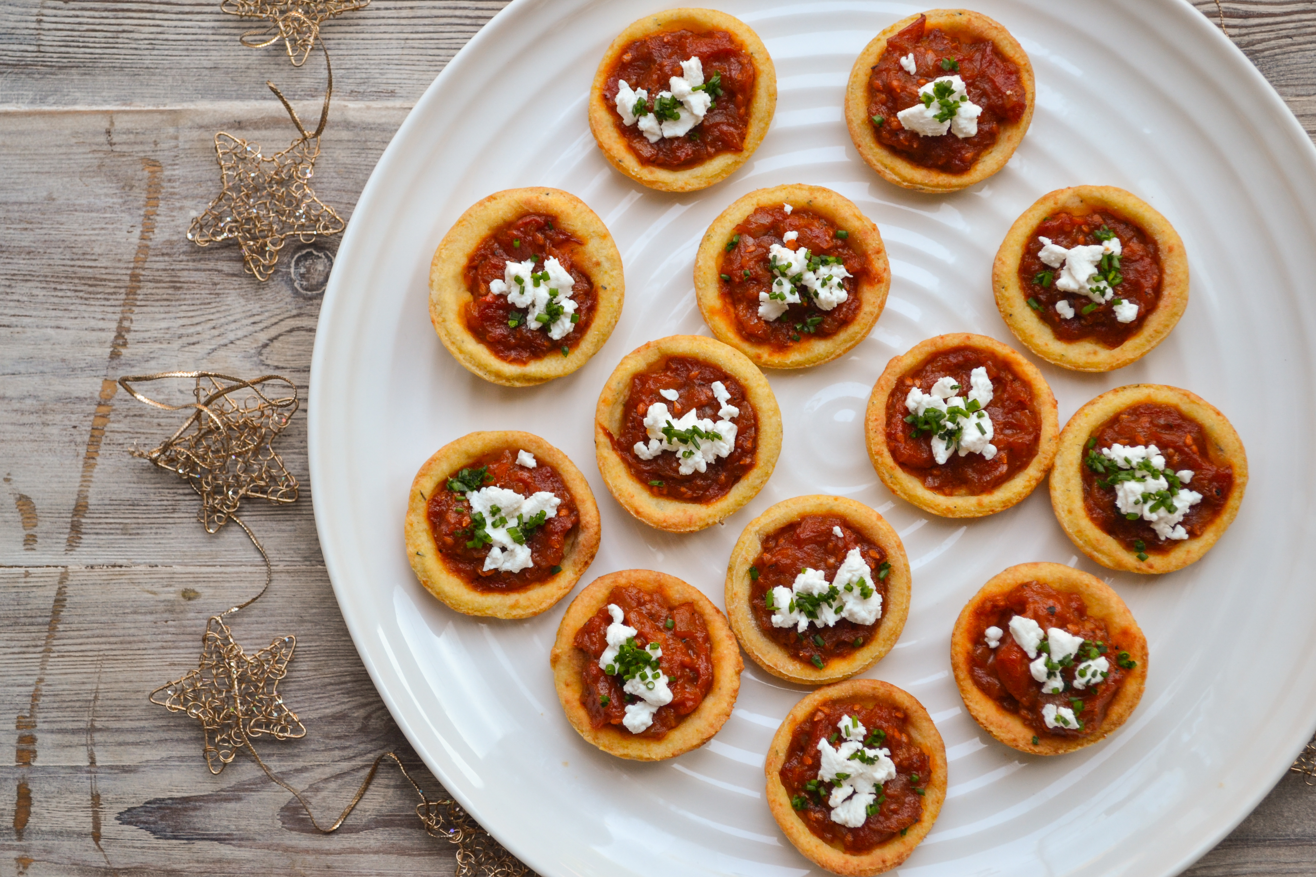 Taramasalata Tomato And Black Olive Crispbreads Recipe Great British Chefs