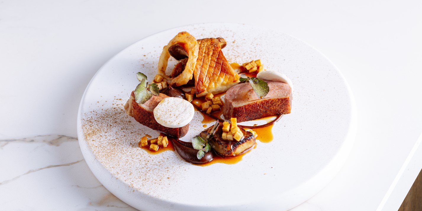 Duck, Mushroom and Foie Gras Recipe - Great British Chefs