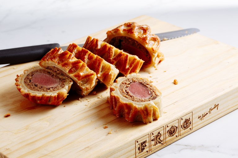 Lamb and Haggis Wellington Recipe Great British Chefs