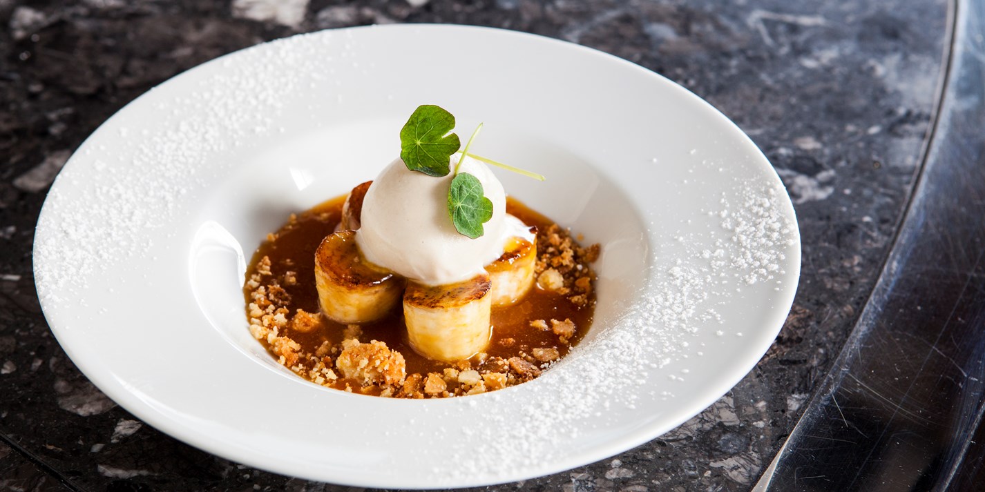 Caramelised Banana Dessert Recipe - Great British Chefs