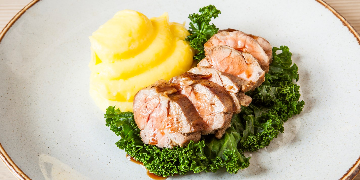 Lamb Neck Fillet Recipe with Smoky Mash - Great British Chefs