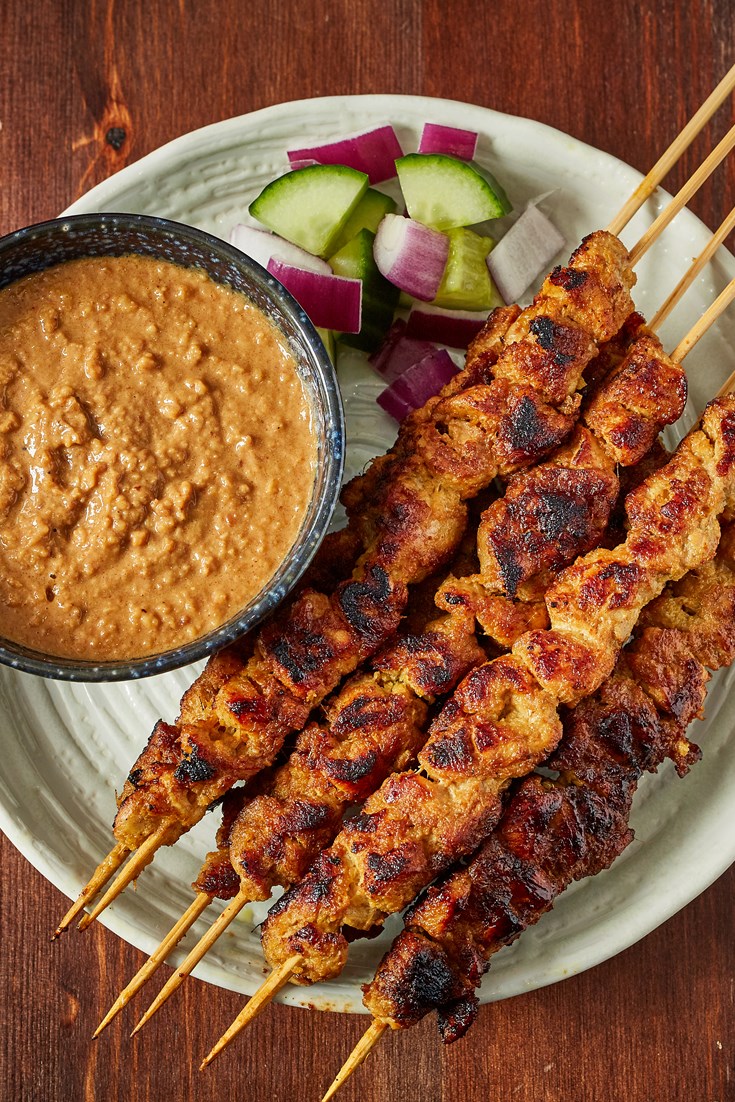 Malaysian Chicken Satay Recipe - Great British Chefs