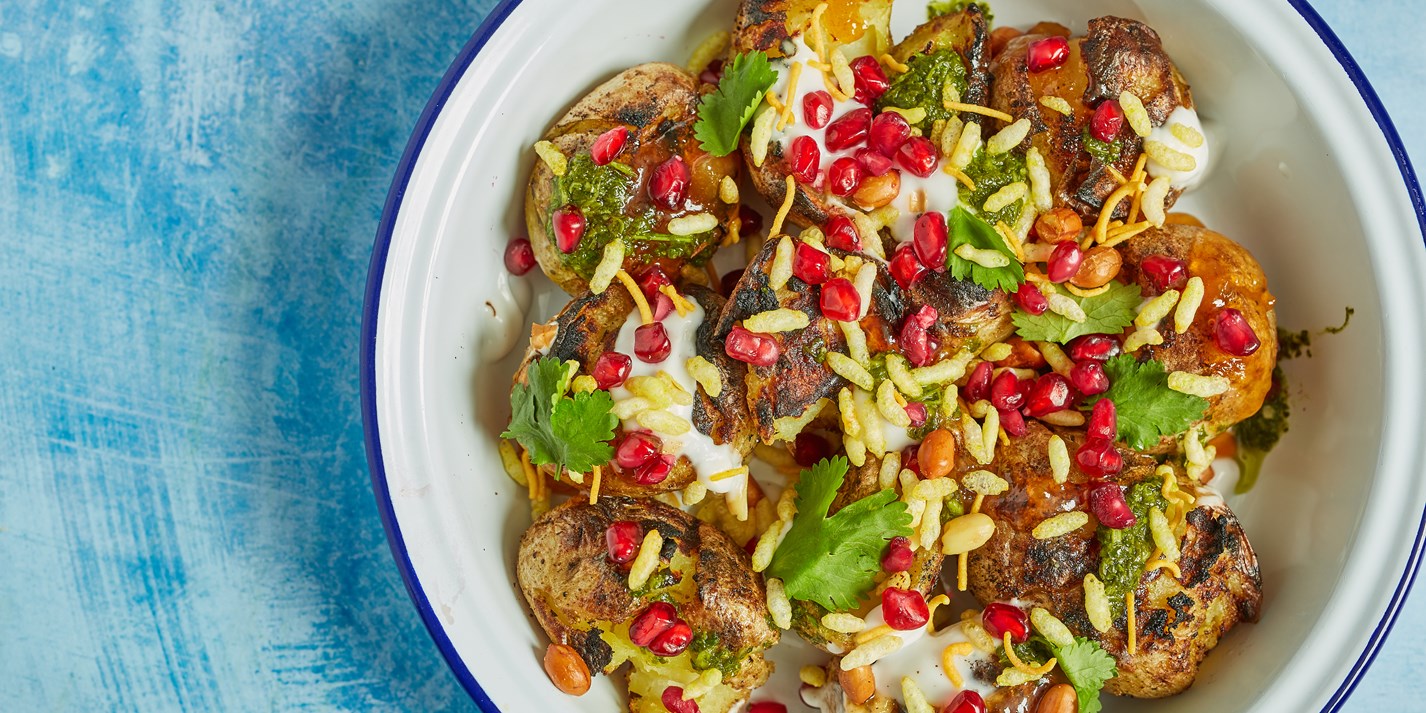 Barbecued Aloo Chaat Recipe - Great British Chefs