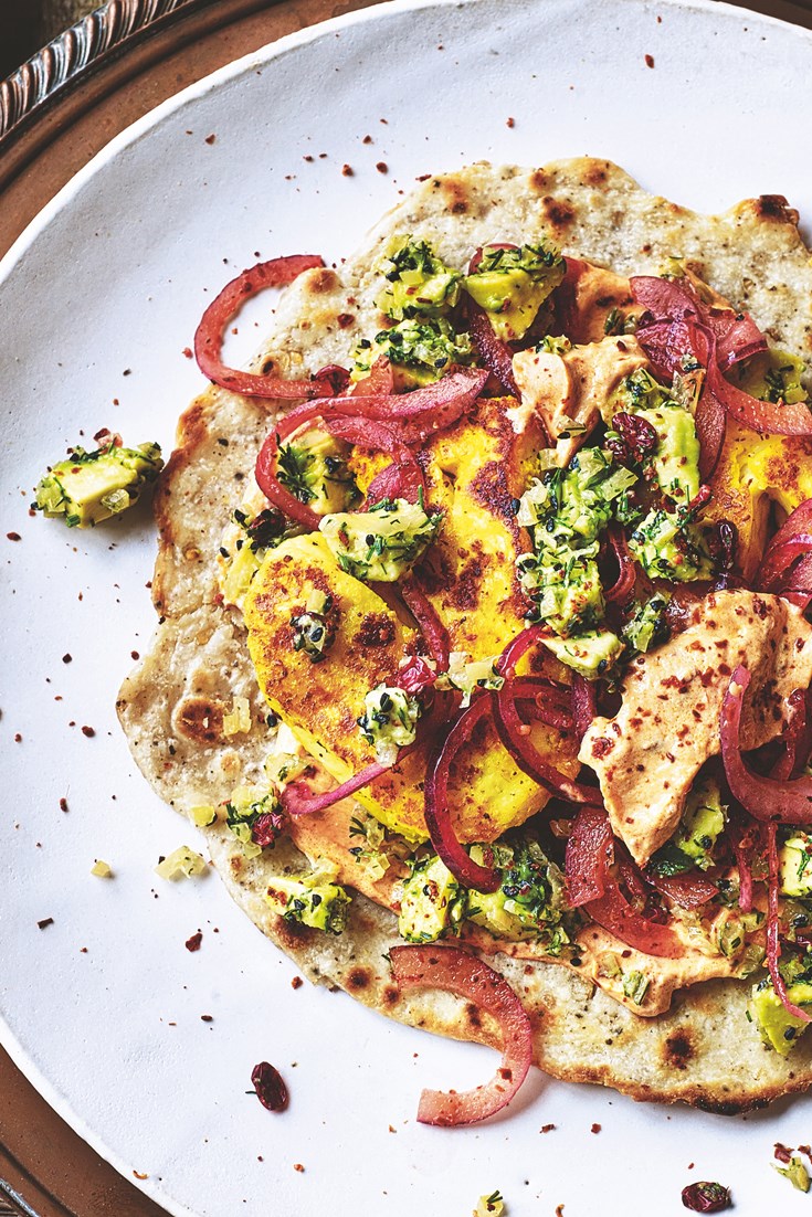 Halloumi Flatbreads Recipe Olive Magazine At Kelvin Clewis Blog