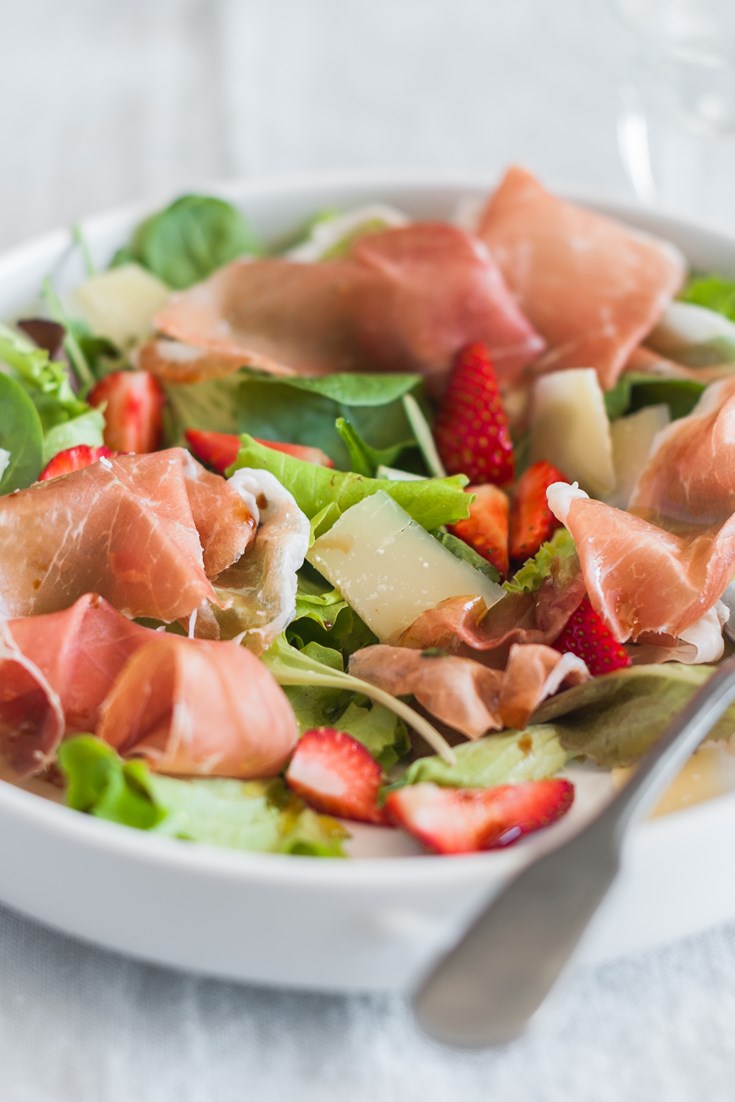Mesclun Salad Recipe with Parma Ham Great Italian Chefs