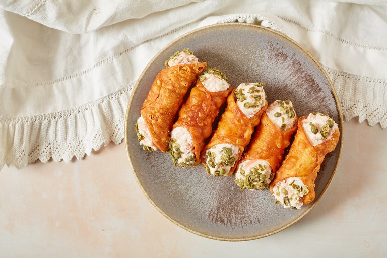 Savoury Cannoli With Prosciutto Di Parma Recipe Great Italian Chefs