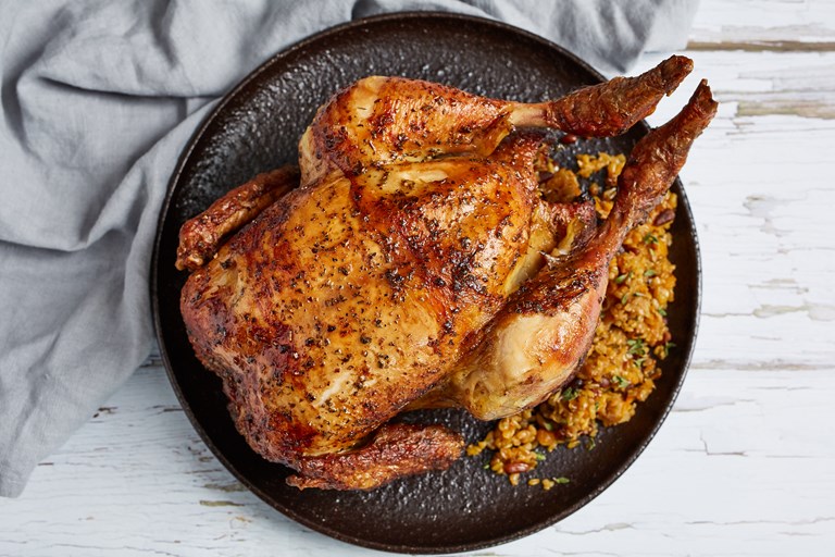 Rotisserie Chicken With Dried Apricot And Pine Nut Stuffing Recipe Great British Chefs,Best Flooring For Small Bathroom